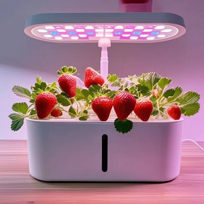 Horta Hidropônica Inteligente Automática para Casa | Sistema Smart de Cultivo Sem Solo para Vegetais e Flores