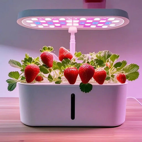 Horta Hidropônica Inteligente Automática para Casa | Sistema Smart de Cultivo Sem Solo para Vegetais e Flores