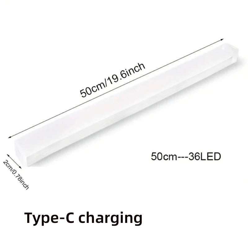 Luz LED com Sensor de Movimento Recarregável | Iluminação Sem Fio para Armário, Cozinha e Escadas